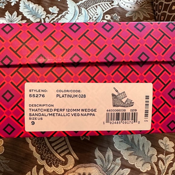Wedge Sandal. They were used once. Amazing condition. - Picture 2 of 8